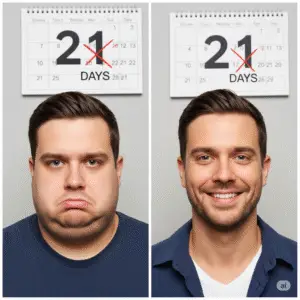 21-Day Challenge to Get Rid of Double Chin Naturally at Home